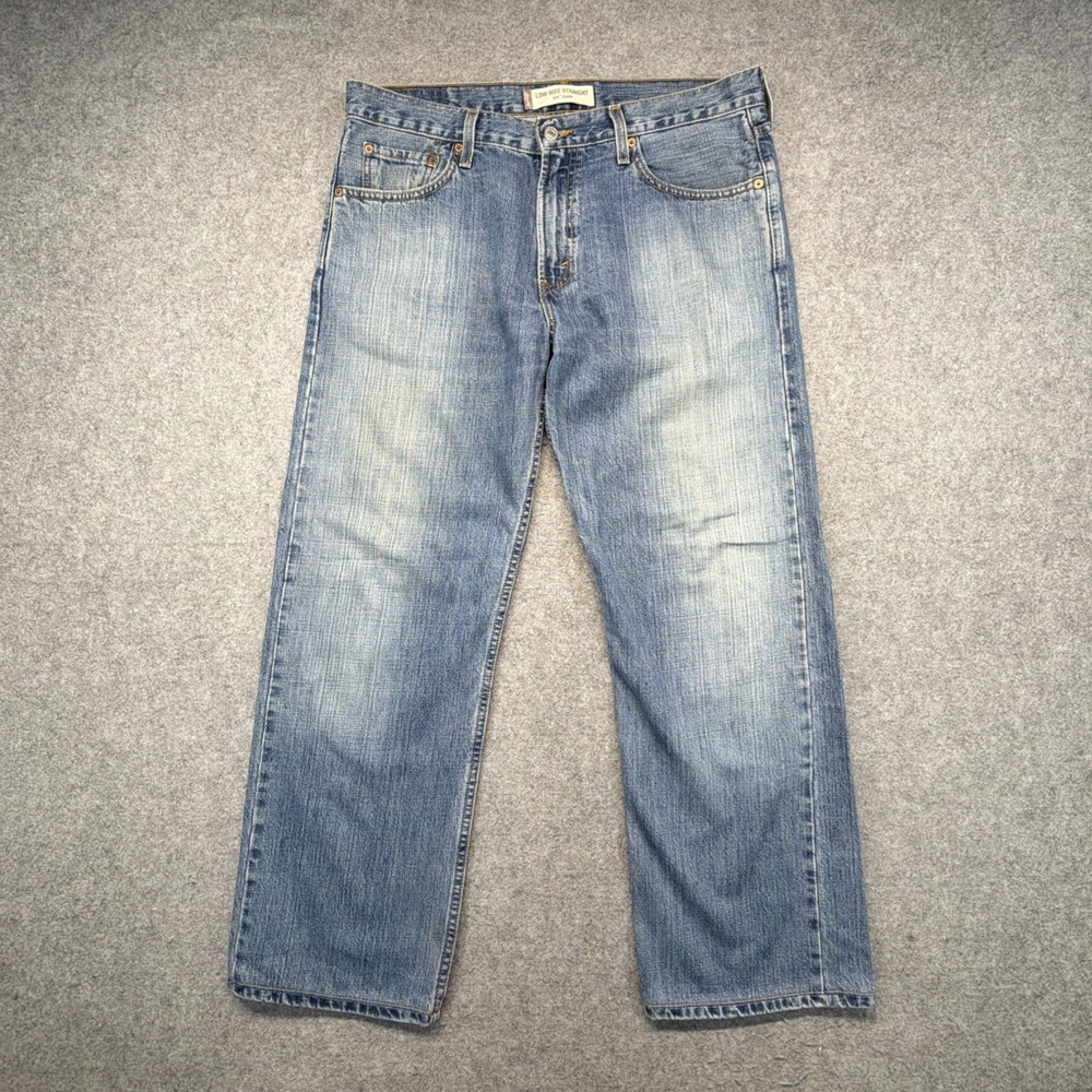 Vintage Levi's 529 Low Rise Straight Jeans Mens 34x34 (Fits 36x29) Western Y2K